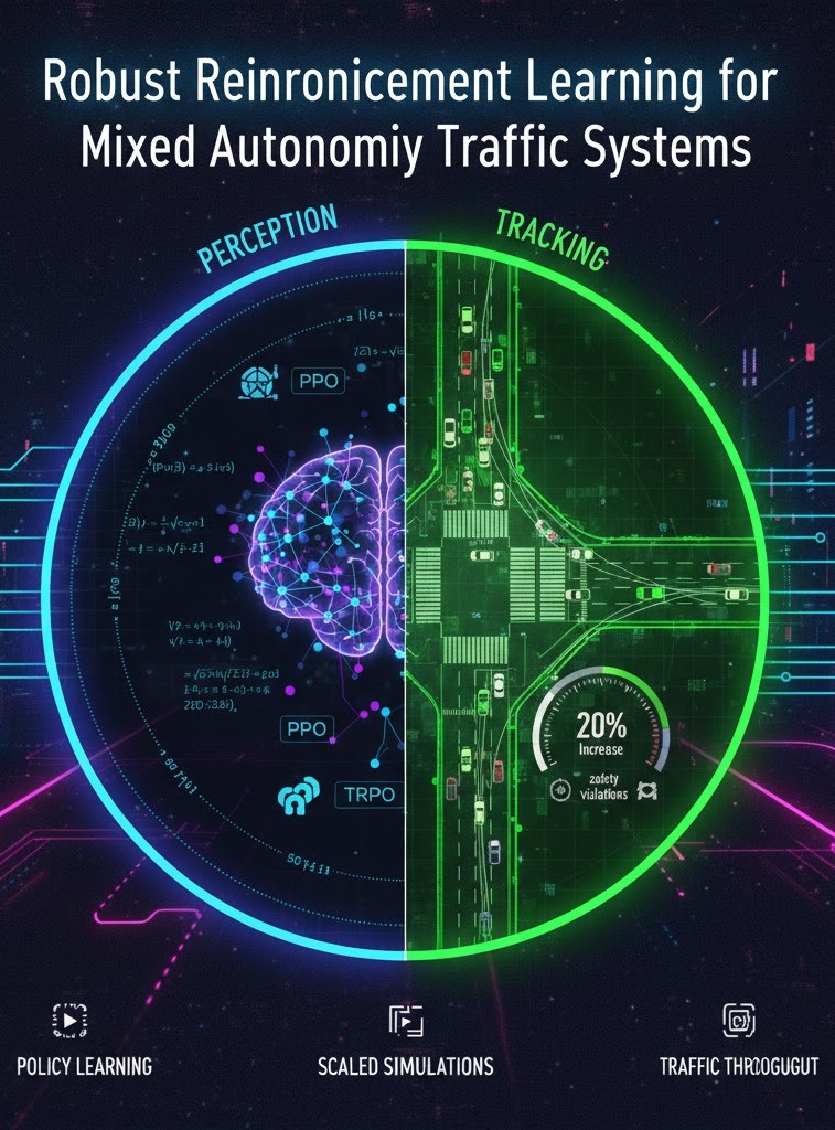 Robust RL Mixed Autonomy Traffic